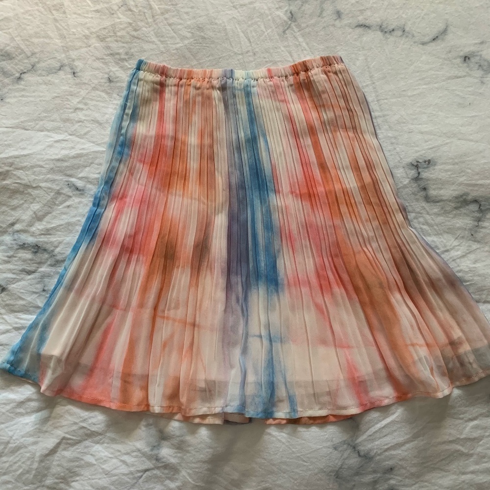 Gentle Fawn  Pastel Tie Dye Skirt
